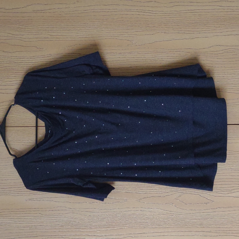 Dark Blue Allen B shirt size M
